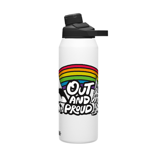 chute-mag-32-oz-water-bottle-insulated-stainless-steel-plus-cleanup-kit-pride-collection-limited-edition-h9 xhvxlhasbo